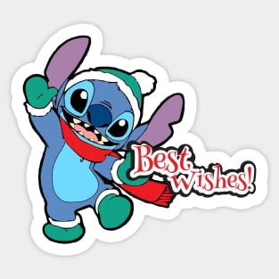 best wishes Sticker